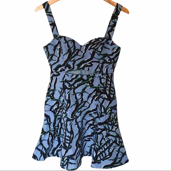 CAMILLA AND MARC Night Flute Print Flare Dress - Picture 9 of 16